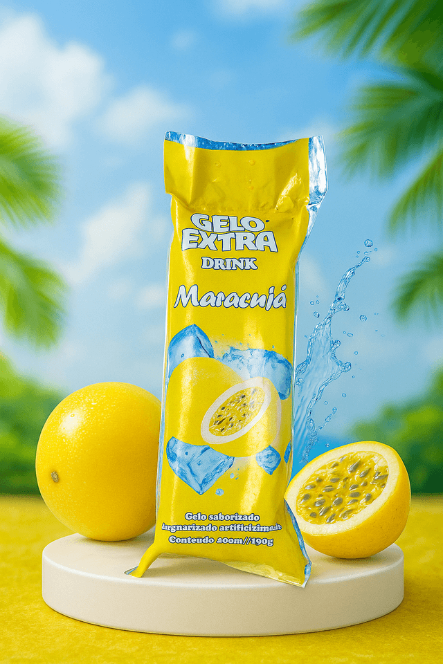 Gelo sabor Maracujá